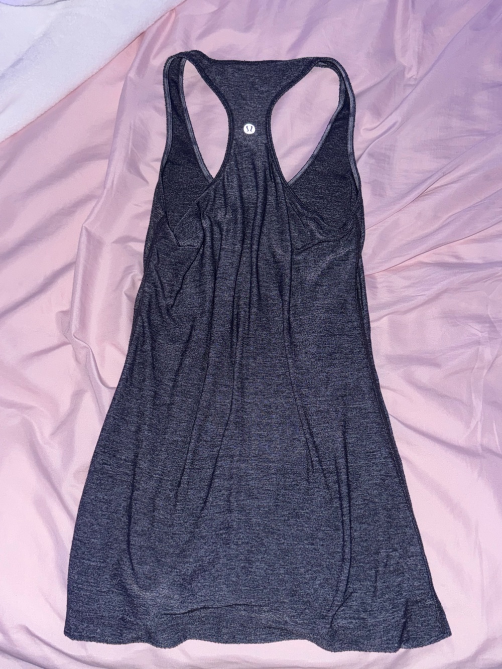 lululemon charcoal racerback tank